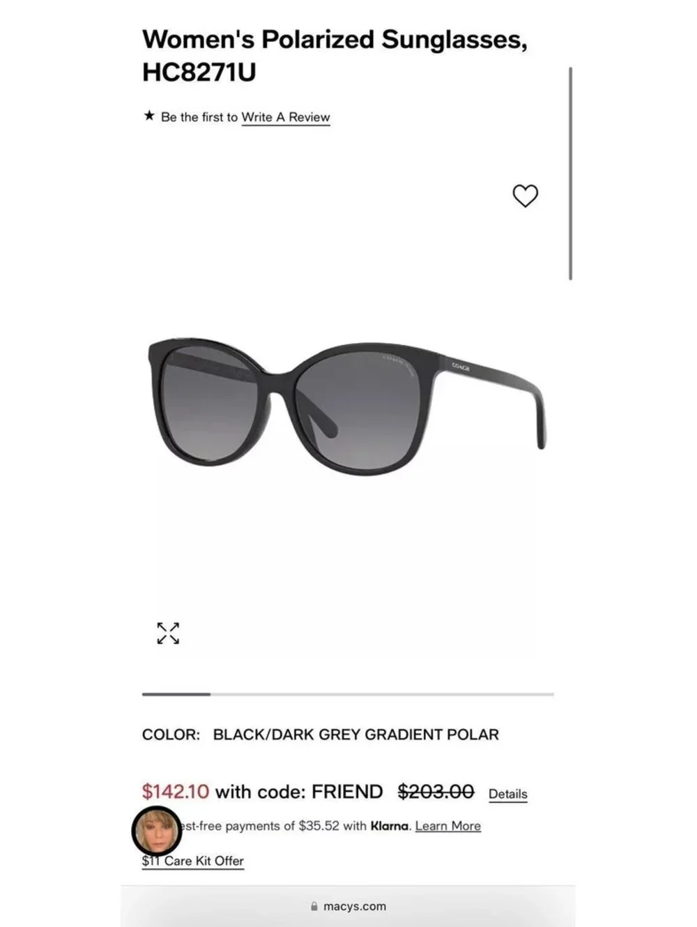 Coach sunglasses for women